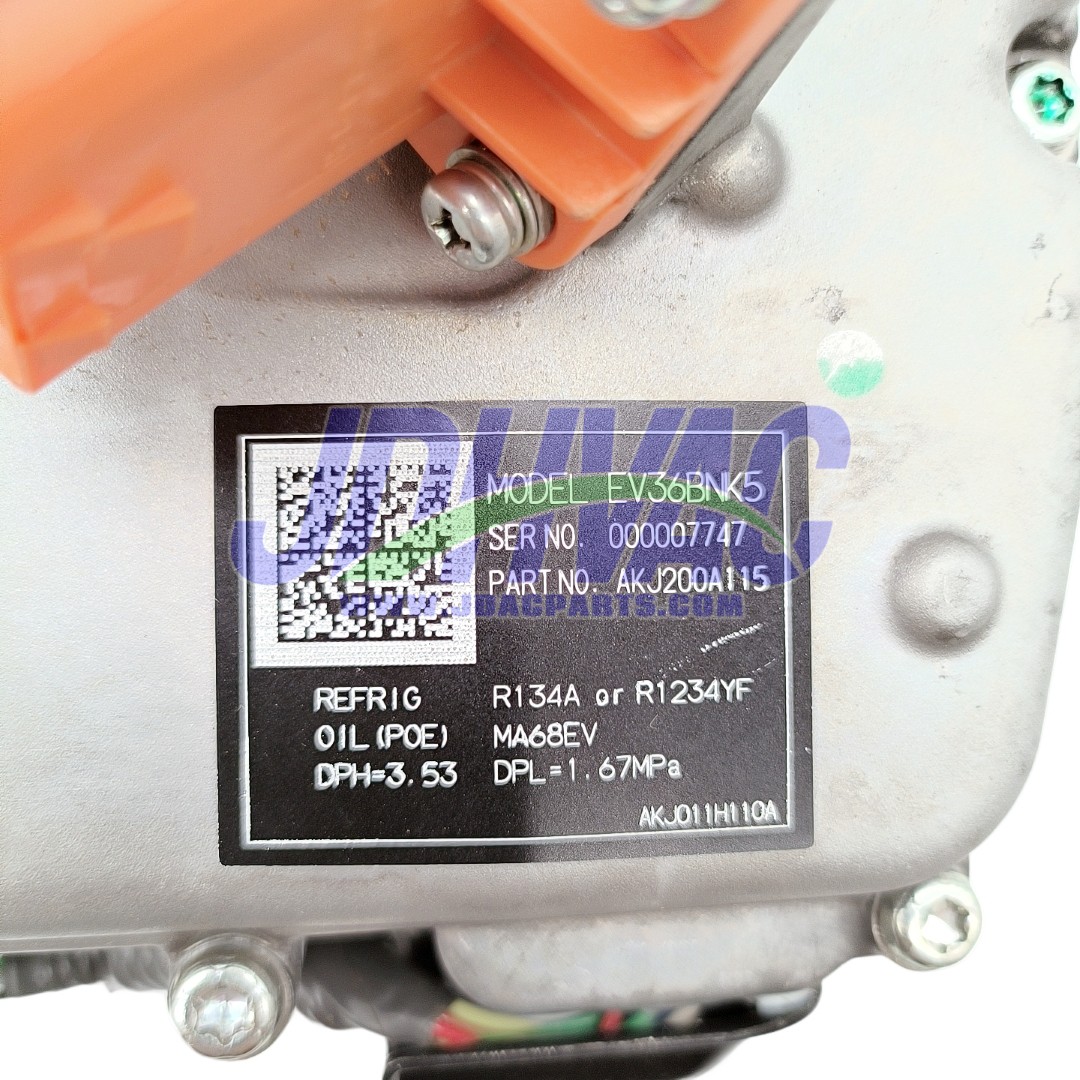 Electric AC compressors for Honda XNV DH1 EV6BNK5 OEM:38800-66E-H01