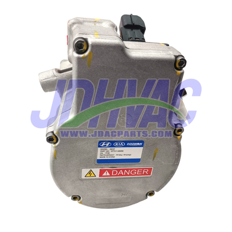 electric AC compressor for Kia K3 K5 EV5 Niro Hybrid HEV DOOWON DE27 OEN: 97701-Q9000 977E1-BF5000 977E1-AT000 977E1-AQ000 977E1-AC000