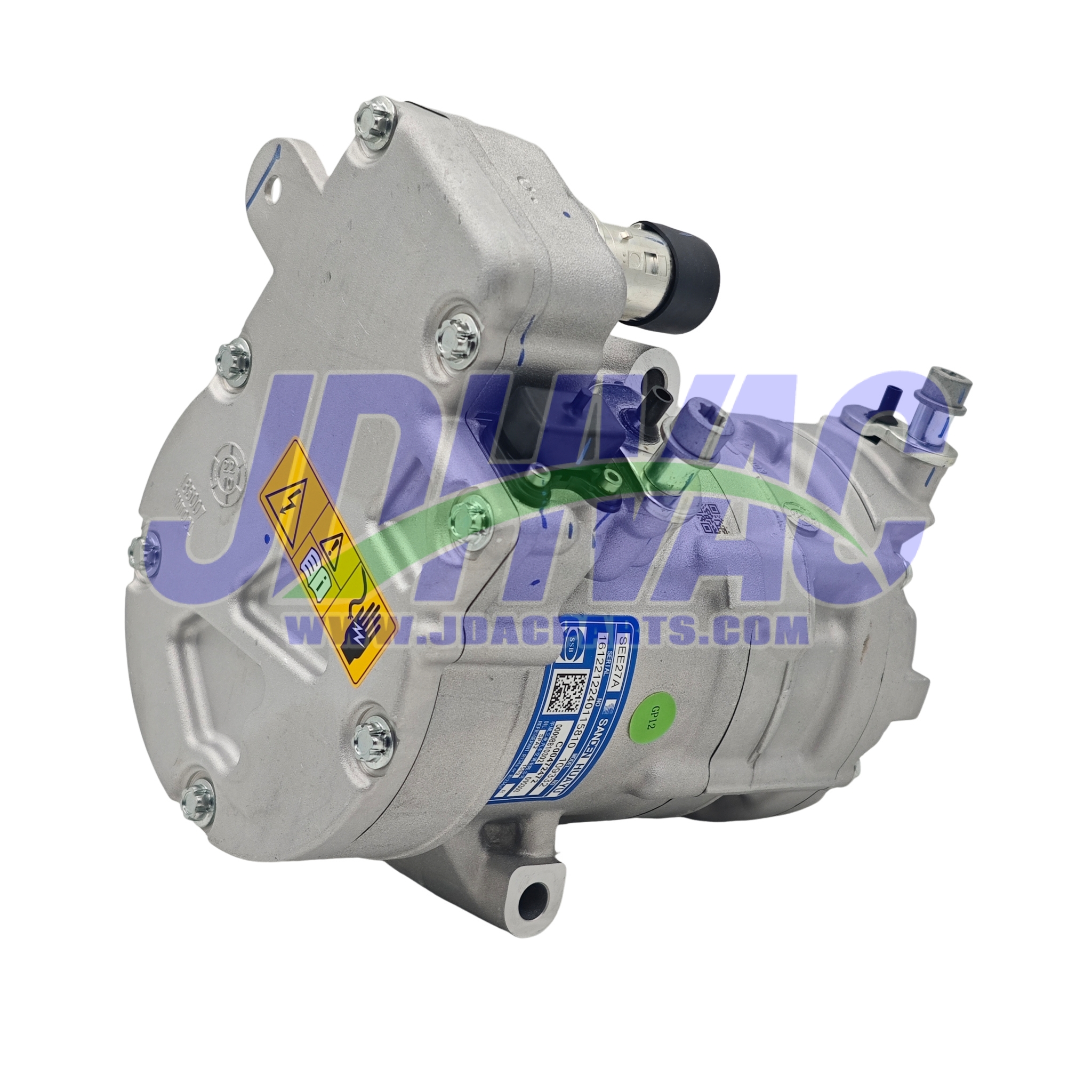 Electric AC compressor for MG ZS EV 163200929005263 00656109e23153 109561 11002581 NAR111550 SEE27 SEE33
