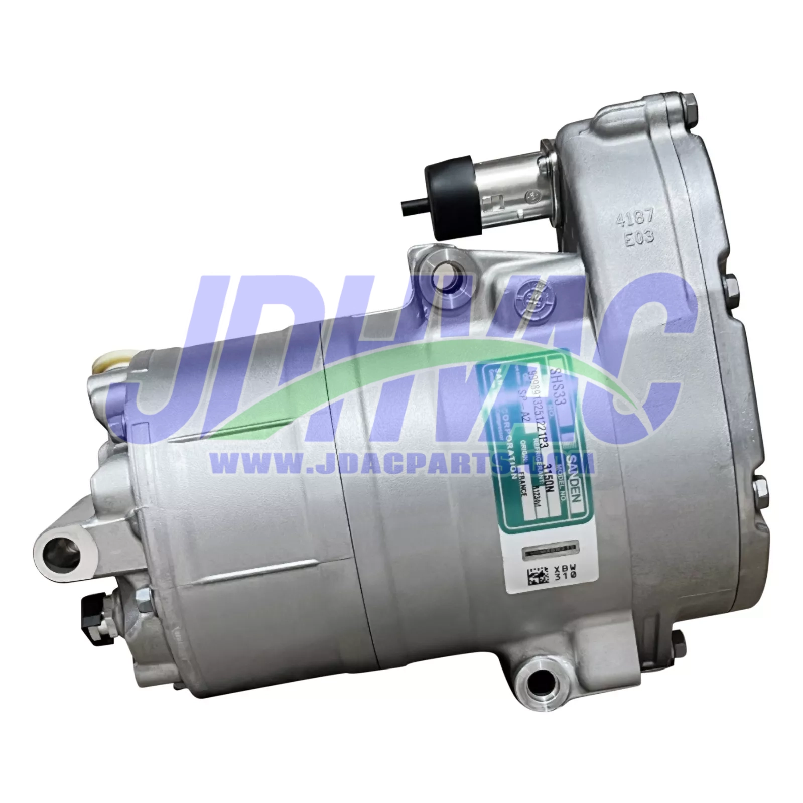 Electric AC compressor for Jaguar Land Rover OE:J9D319D662AB J9D1265 J9C27188 J9C22298 T4K2171 LR135188 LR174675