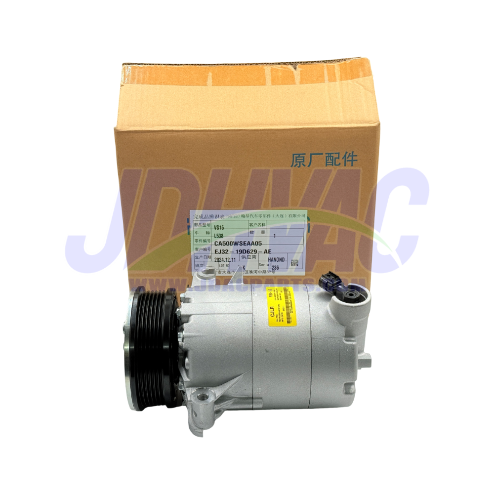 LAND ROVER VS16 AC COMPRESSOR RR EVOQUE DISCOVERY SPORT 2.0L OEM: EJ3219D629AD LR083480 LR051044 LR066915