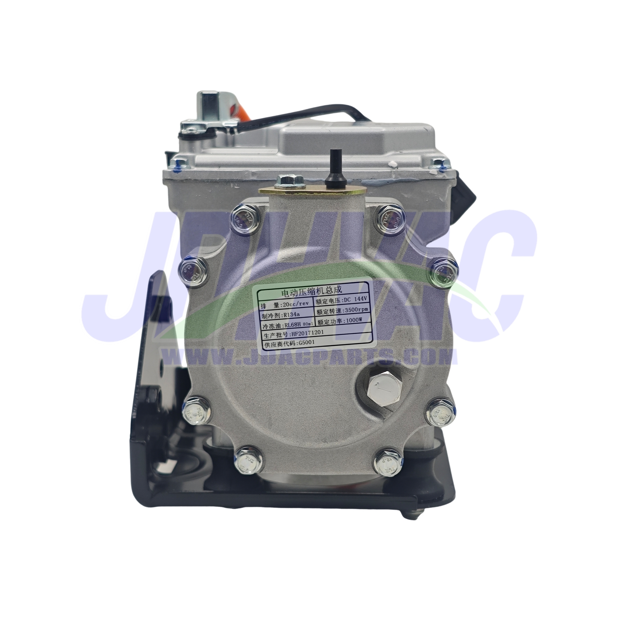 144V Electric AC Compressor for Edison EV Zeta Z Semisysco Smart EV D2 Zhidou D2 D2S D2C D2P OE:NE110 40100 G5001