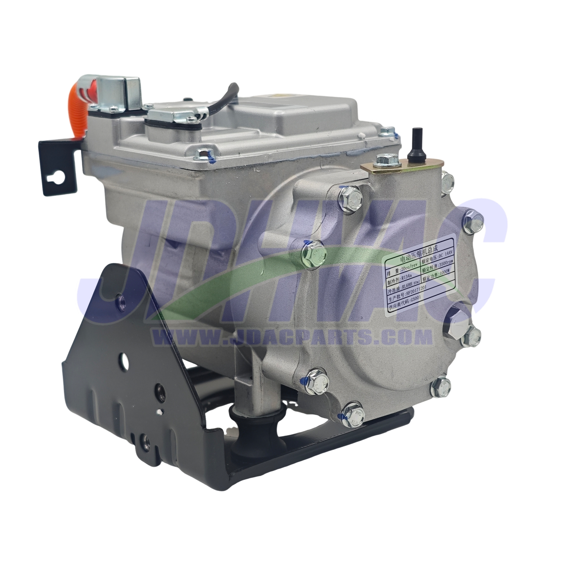 144V Electric AC Compressor for Edison EV Zeta Z Semisysco Smart EV D2 Zhidou D2 D2S D2C D2P OE:NE110 40100 G5001