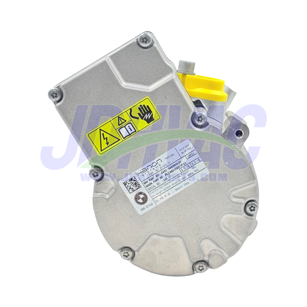 Electric AC compressor for BMW ix3 i4 G26 ix i20 i3 G08 64525B31E59 64525A84970 64525A69FB9 64525A63640-01 64525A45A24 64525A2D734 64525A206E9 64525A84970 64525A84970 64525B31E59 64525B31E59 PLCA60-0G5I1P-01